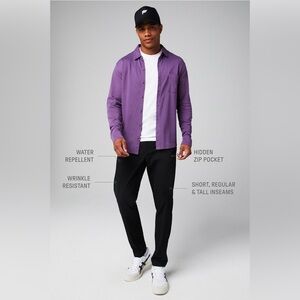 Fabletics The Don 5-Pocket Pant (Classic Fit) Sz 42x32